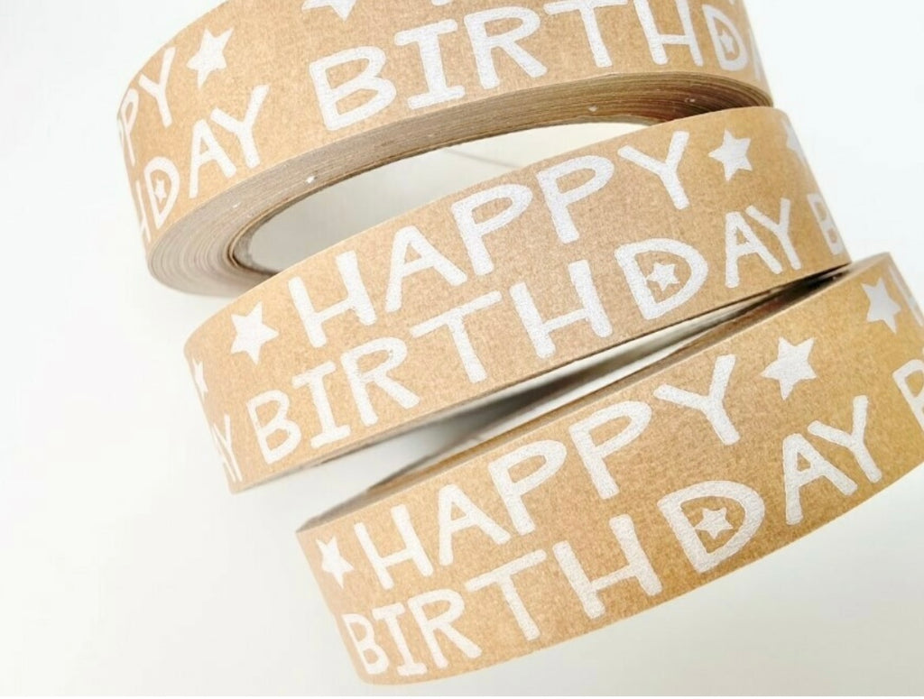 Happy Birthday Paper Tape
