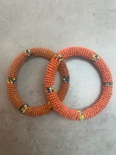 *SALE*Charity beaded bracelets, handmade in Kenya