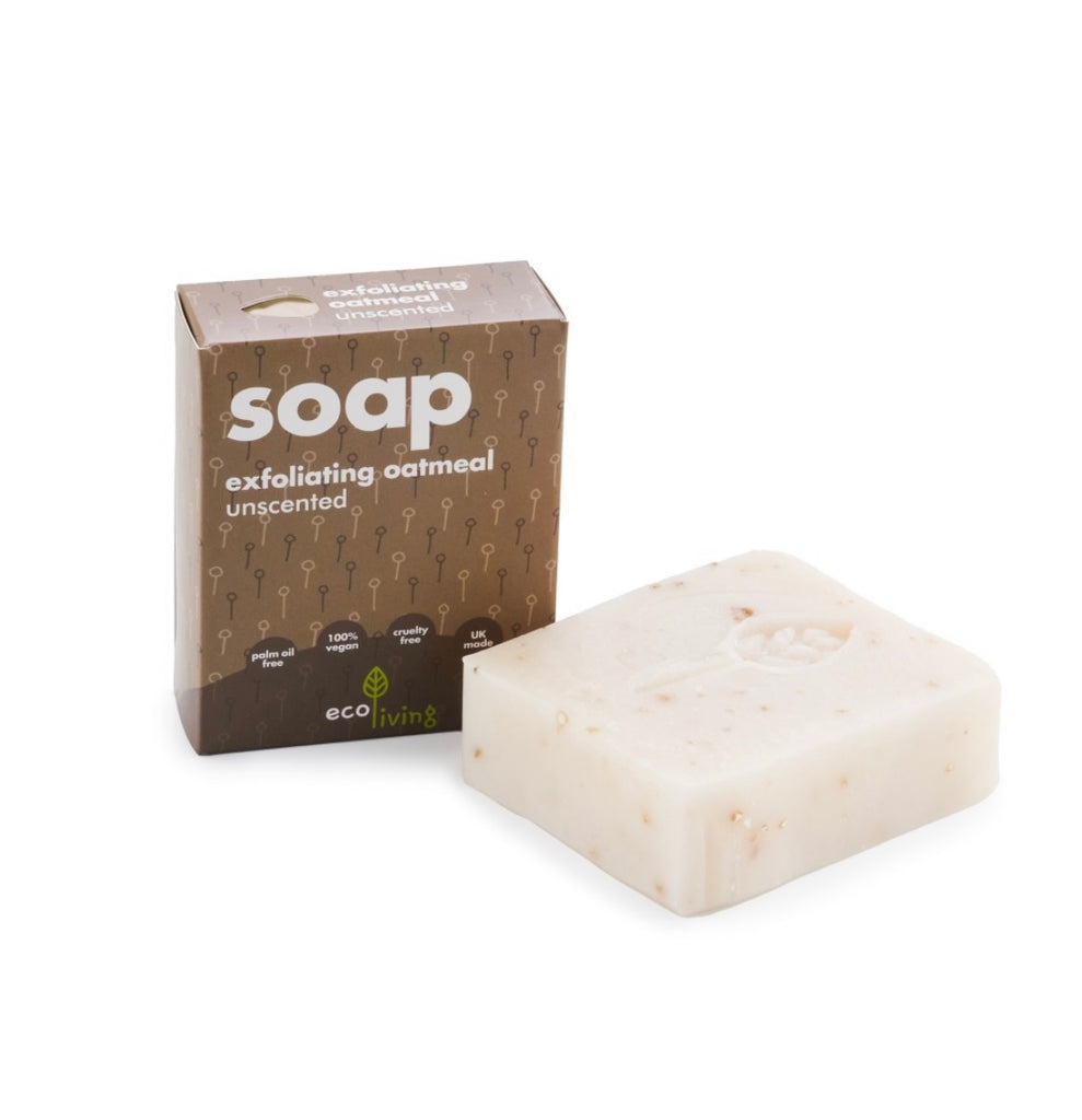 Exfoliating Oatmeal unscented soap
