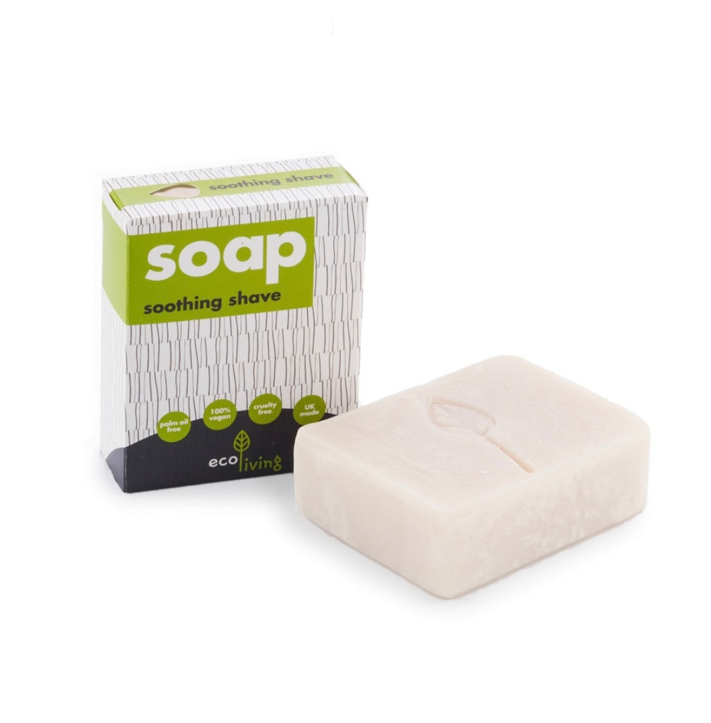 Handmade soothing shave soap bar