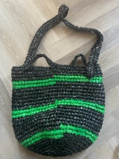 Charity Upcycled Plastic bag, handmade in Kenya