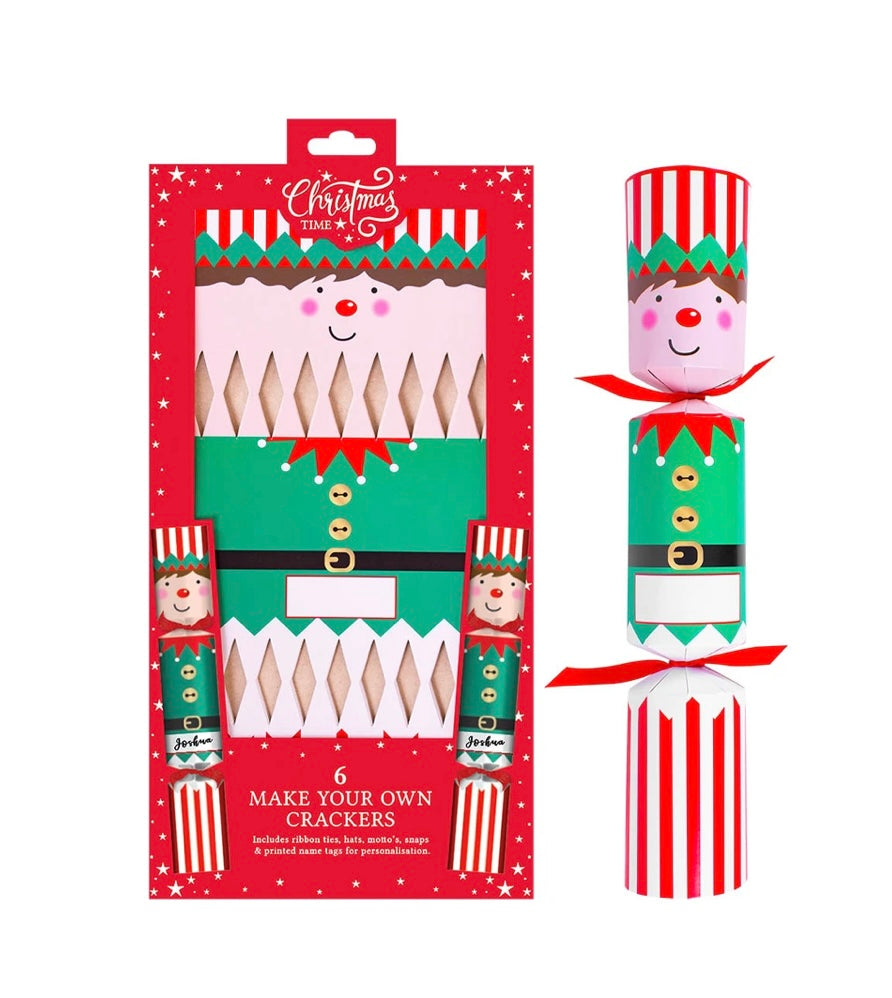 Make your Own Crackers - Elves pattern IMPERFECT