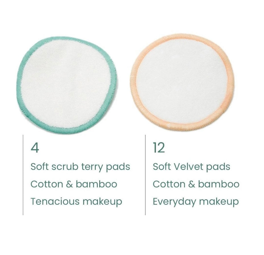 16 pack cleanser/makeup remover pads