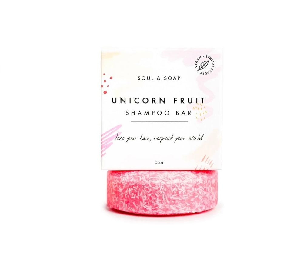 Soul and Soap Unicorn fruit Natural Shampoo Bar