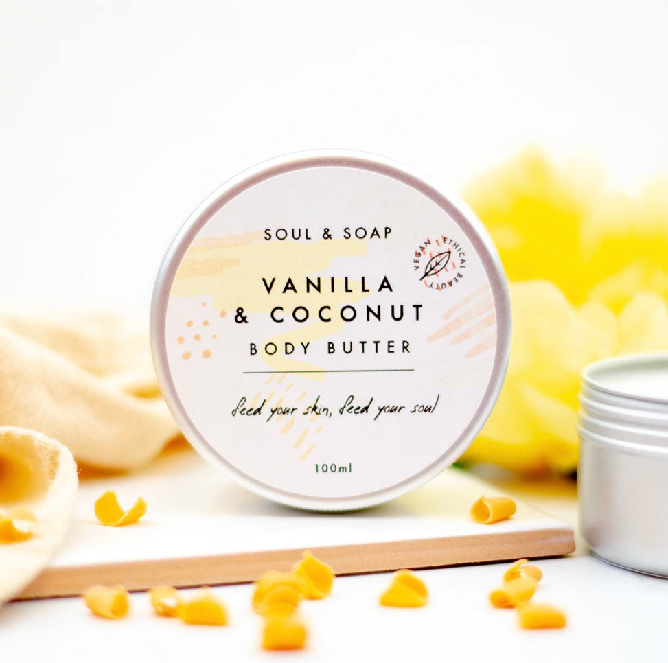 Soul and Soap Vanilla and Coconut Body Butter